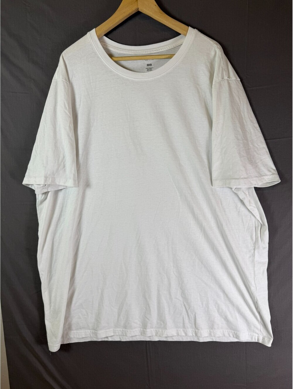 Sonoma Goods For Life Mens 3XB White Short Sleeve Crew Neck T Shirt Big Tall